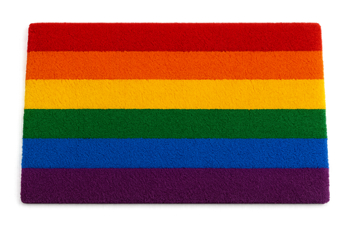 LGBTQ Pride Flag Rug